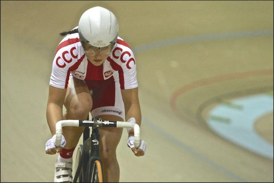 Srebrny medal kolarek torowych na ME