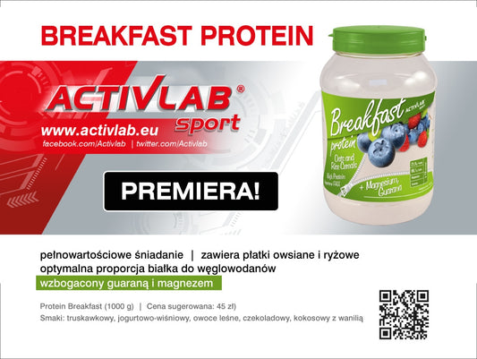 Protein Breakfast - Sposób na pełnowartościowe śniadanie