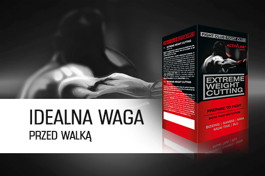 Suplementy dla fighterów – Fight Club Activlab – Extreme Weight Cutting – środek wspomagający redukcję masy ciała i “robienie wagi”