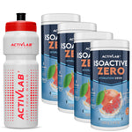 Isoactive ZERO 4 x 225 g + BOTTLE