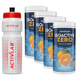Isoactive ZERO 4 x 225 g + BOTTLE