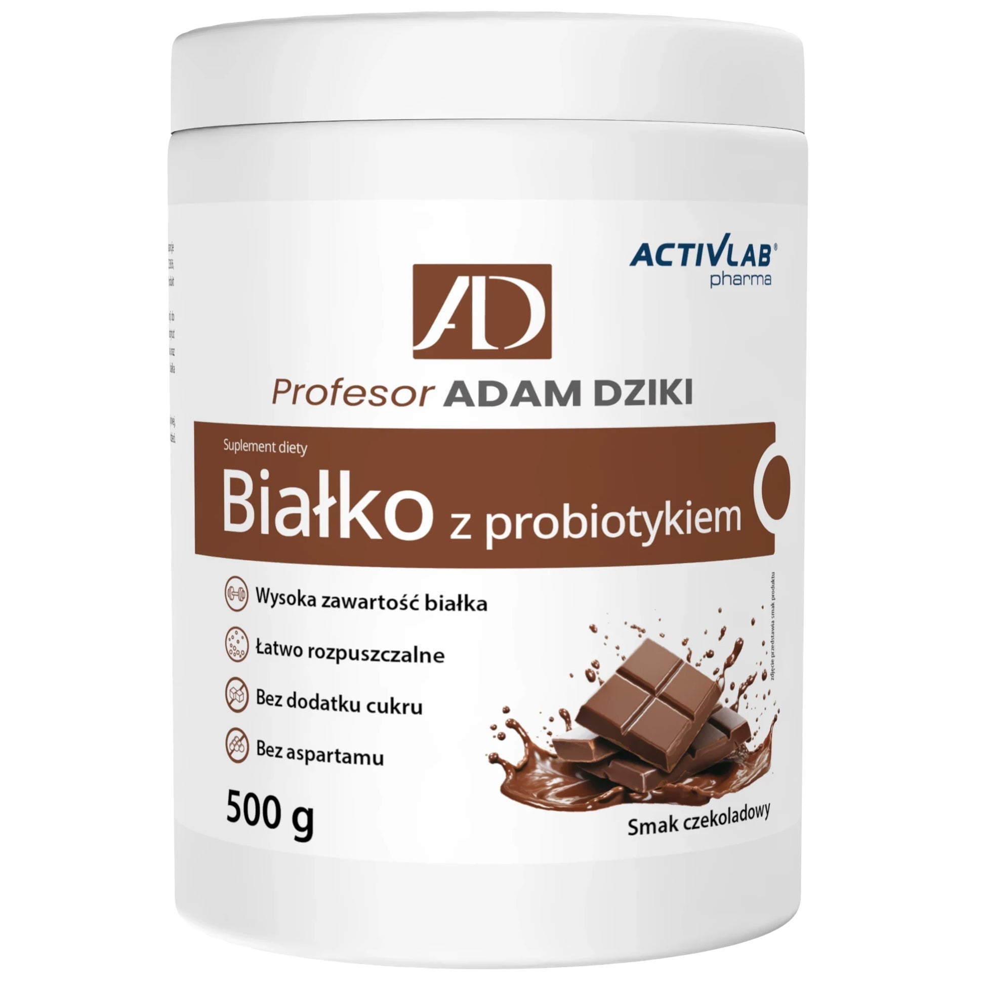Profesor_Dziki_Białko_z_probiotykiem_czekolada-FRONT.webp