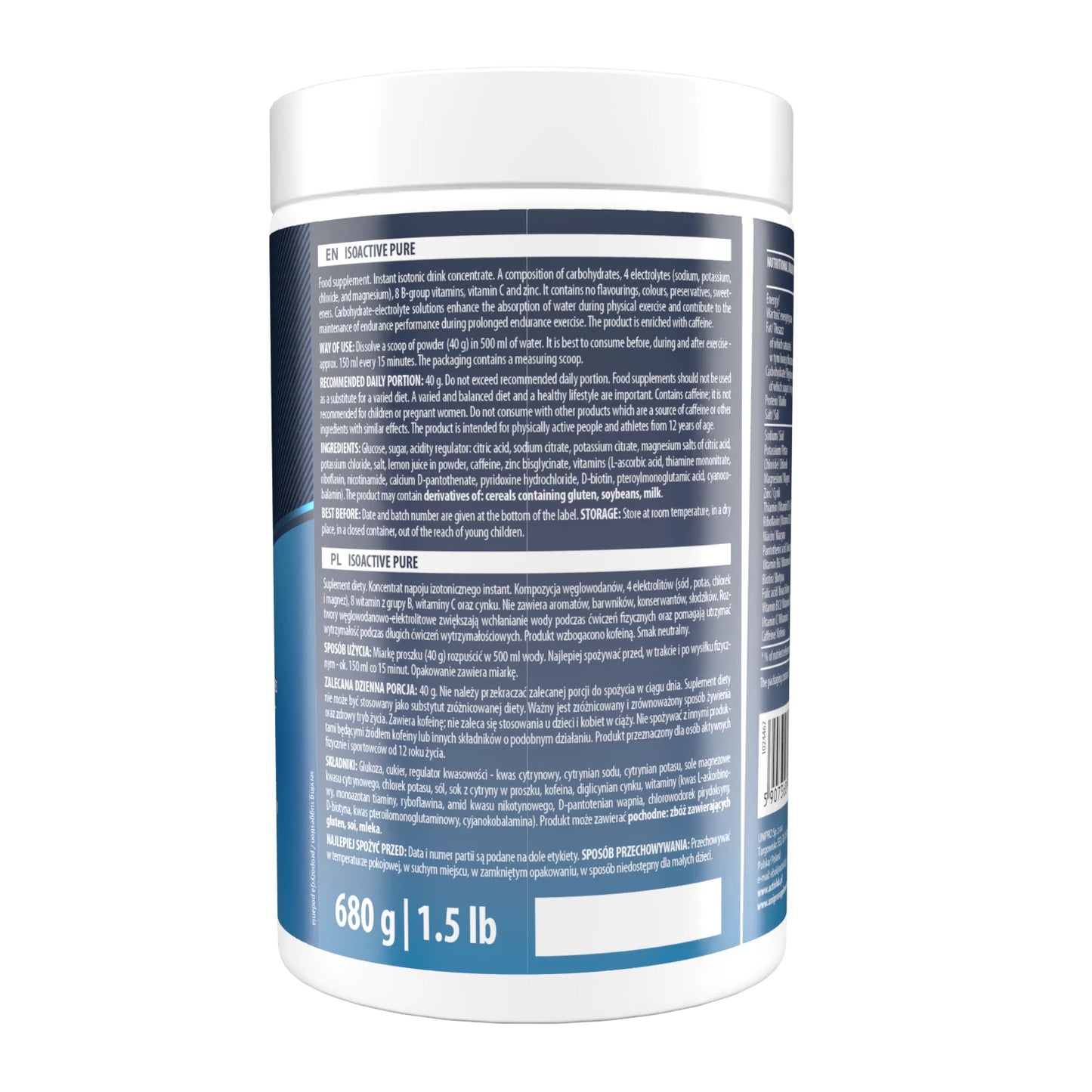 Isoactive PURE Isotonic 680 g